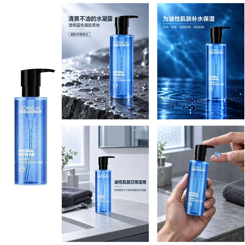 一键生成完整的电商详情图组
